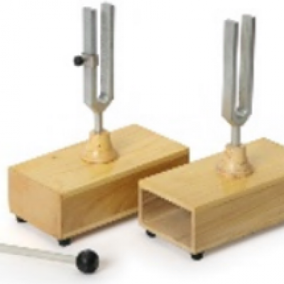 1150 – Tuning Forks on Resonance Boxes