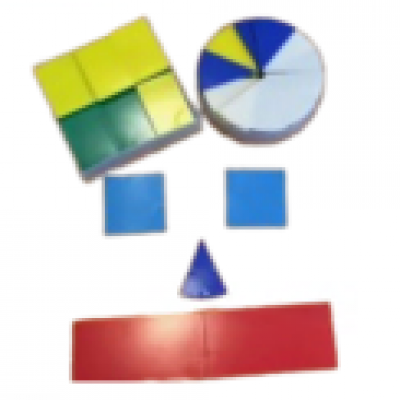 44432-MAXON Set: Fractional Parts of a Square and a Circle
